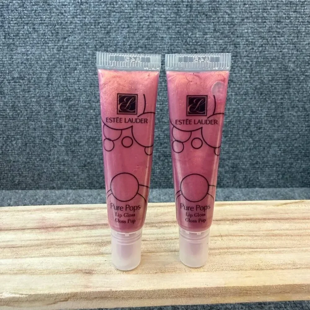 Estée Lauder VTG Pure Pops Gloss 1015 Caramel Apple 2x0.27oz Discontinued TRAVEL